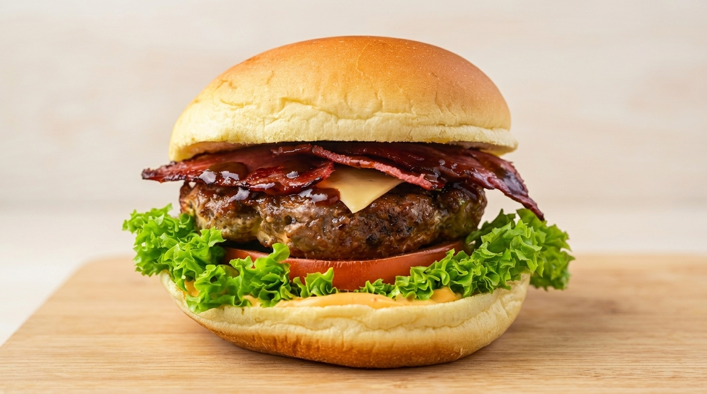 Beef Bacon Burger
