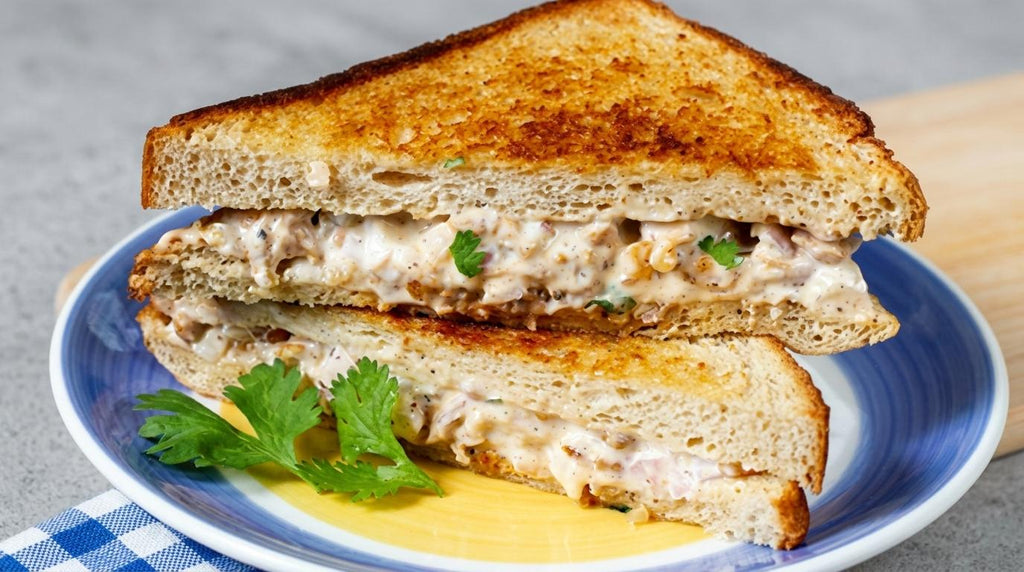 Chicken Mayo Bread Slice