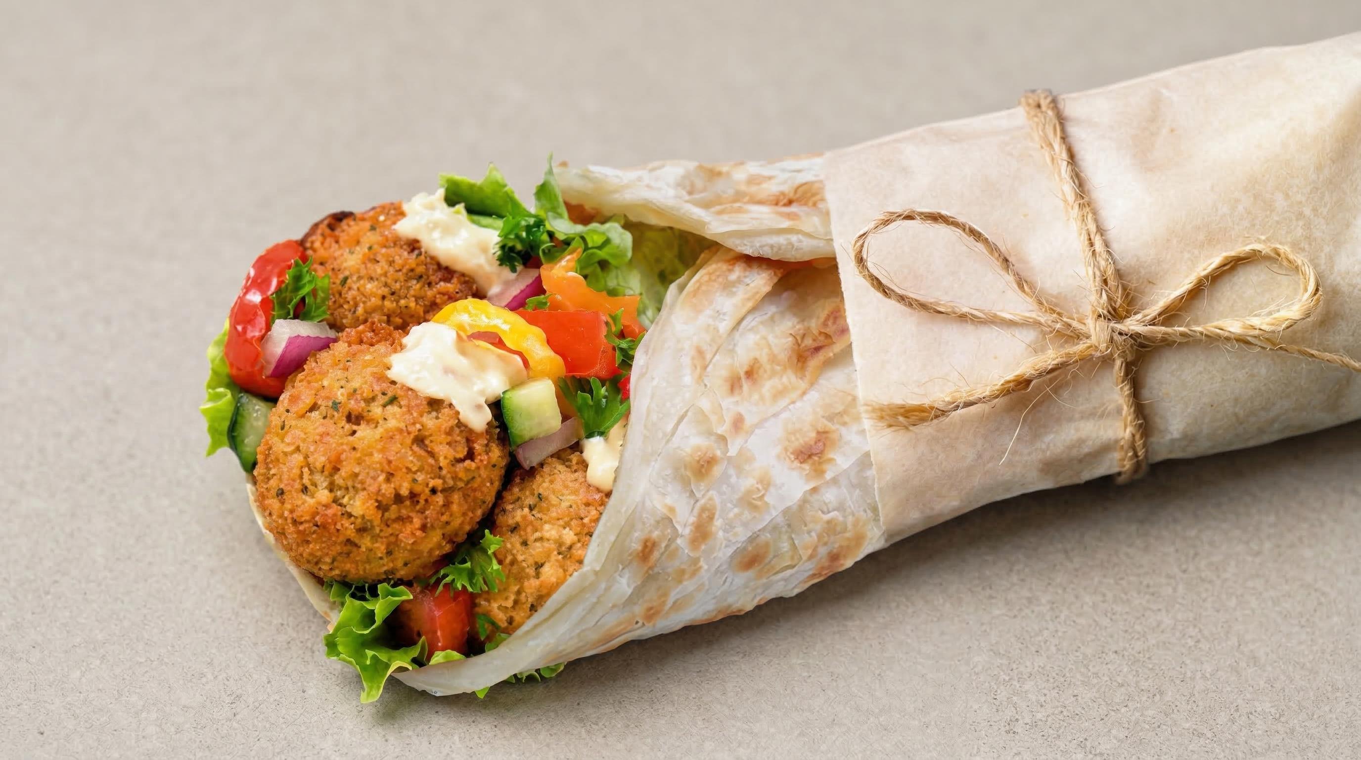 Falafel Paratha