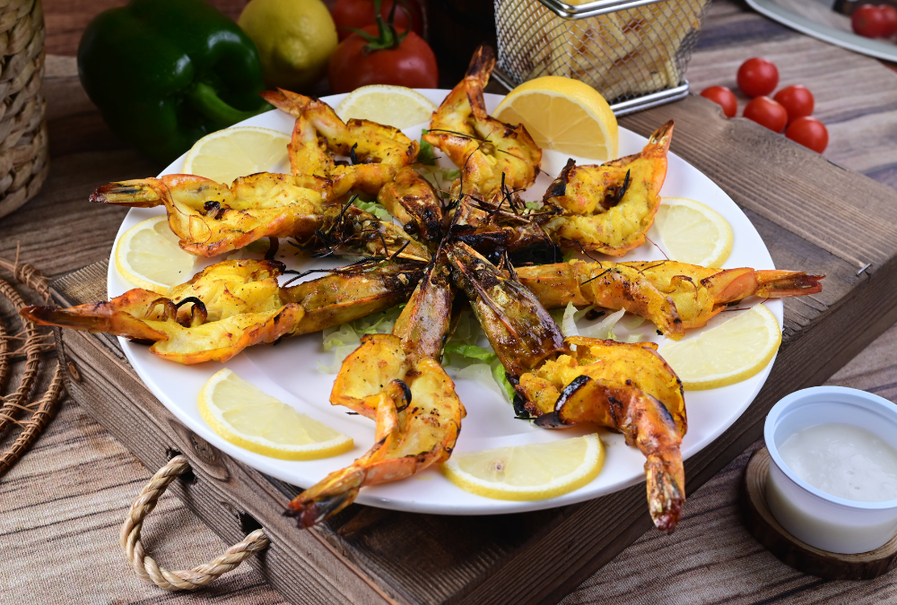 Grilled Prawns