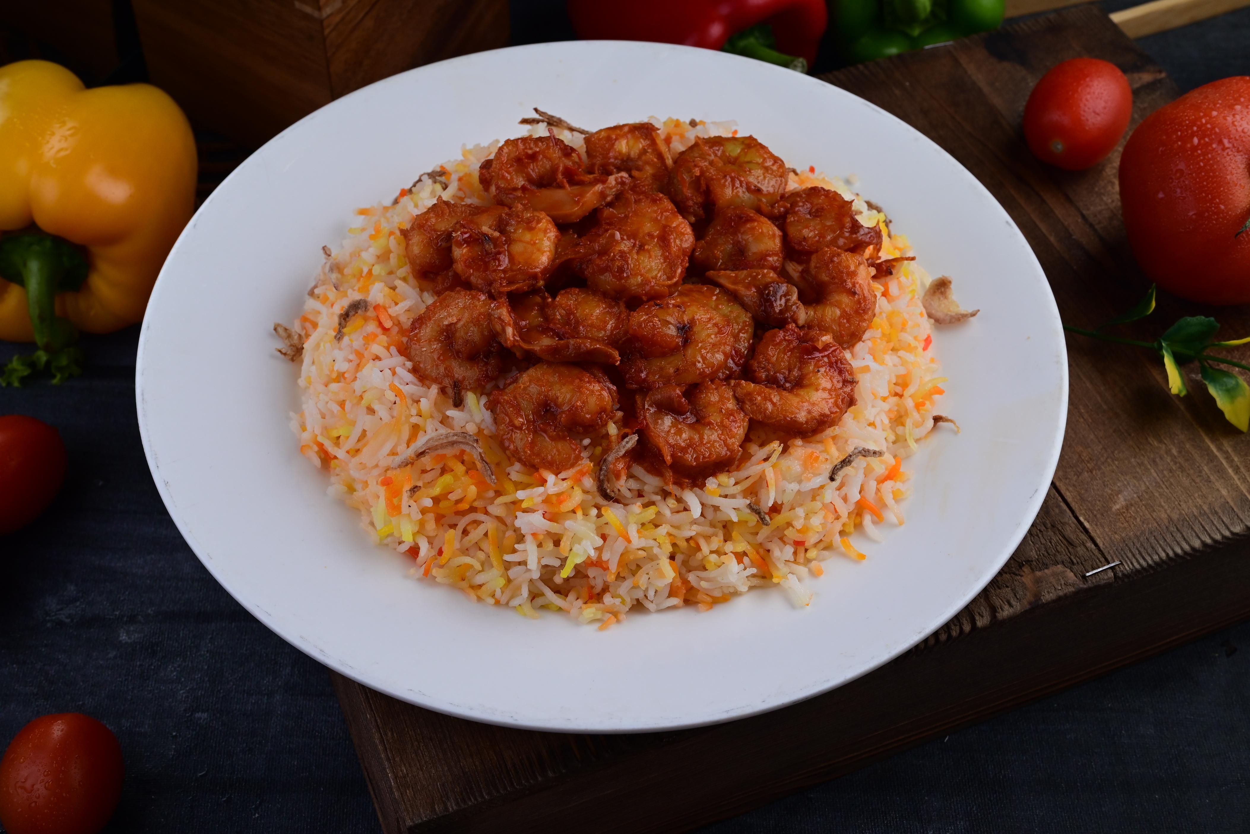 Prawns Biryani