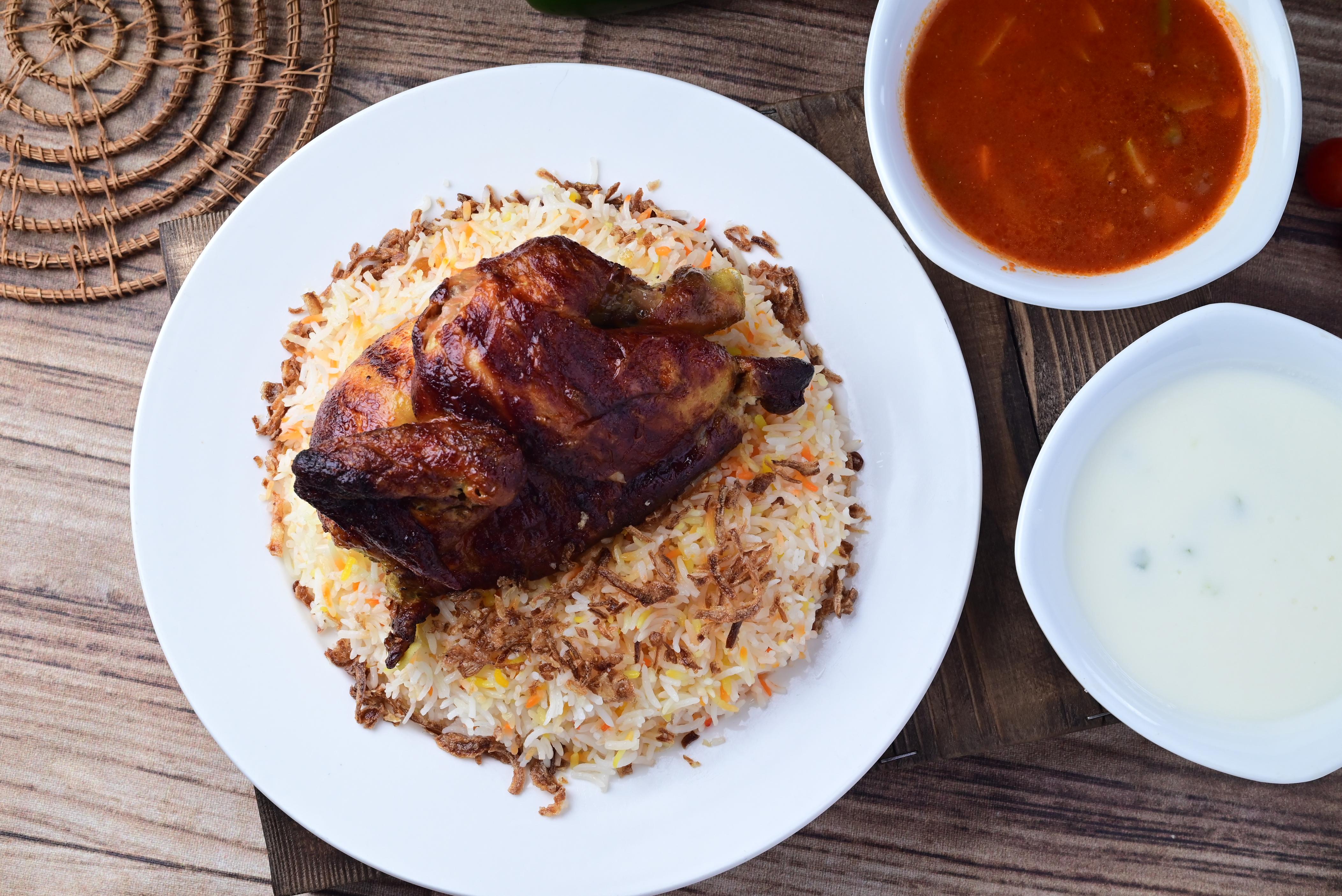 Rice With Grilled Chicken