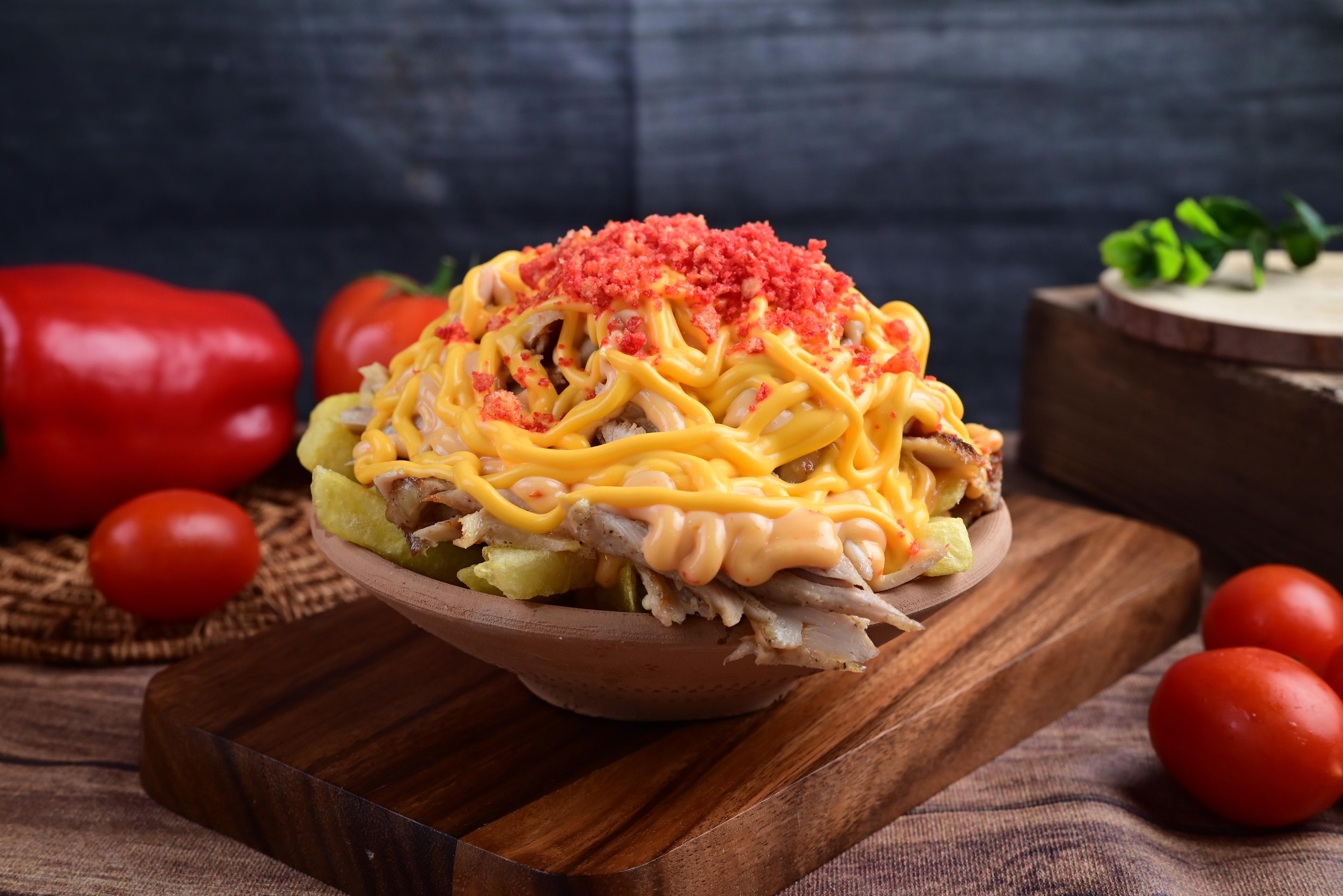 Shawarma With Cheese Loaded Fries