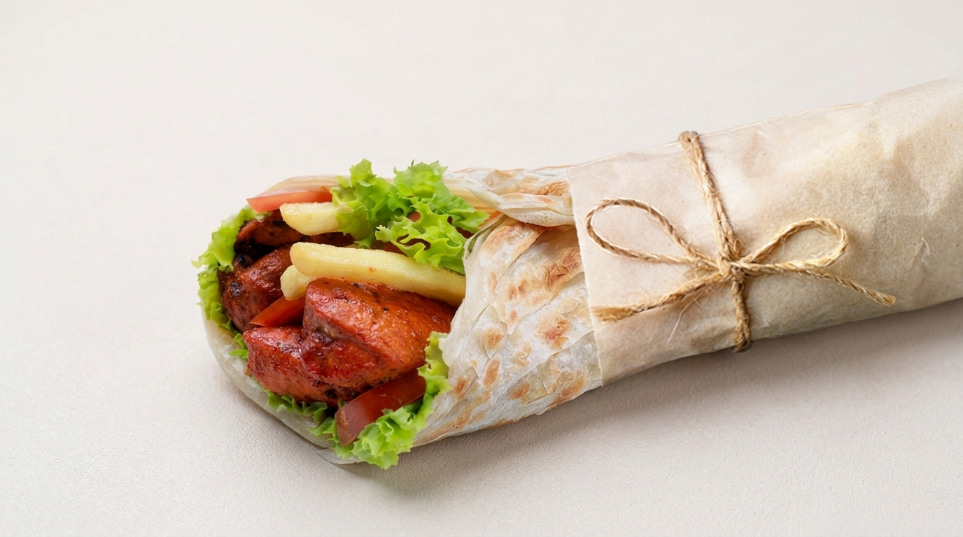 Shish Tawook Paratha