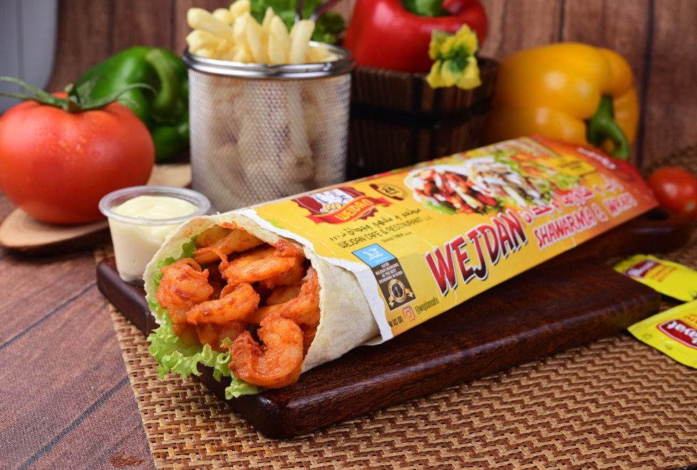 Shrimps Wrap