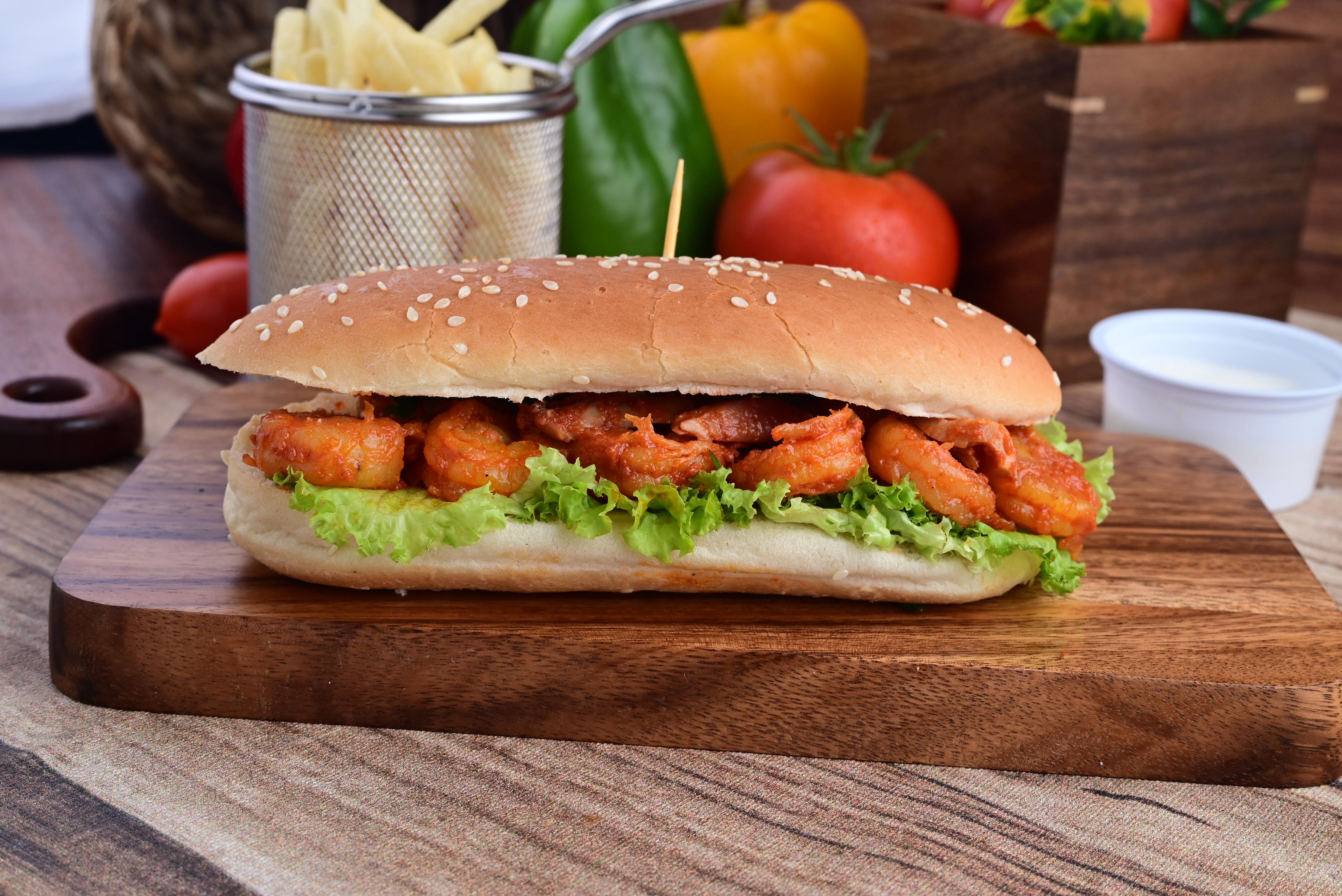 Shrimps & Mushroom
