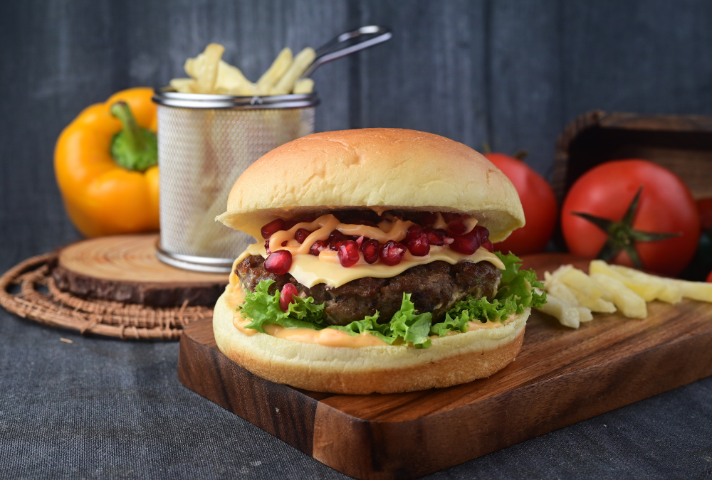 Pomegranate Super Burger